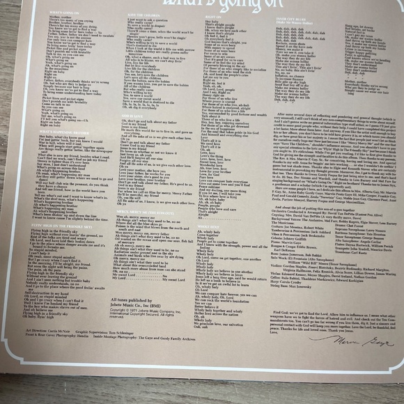 Marvin Gaye - What's Going On, 50th Anniversary - Picture 3 of 4